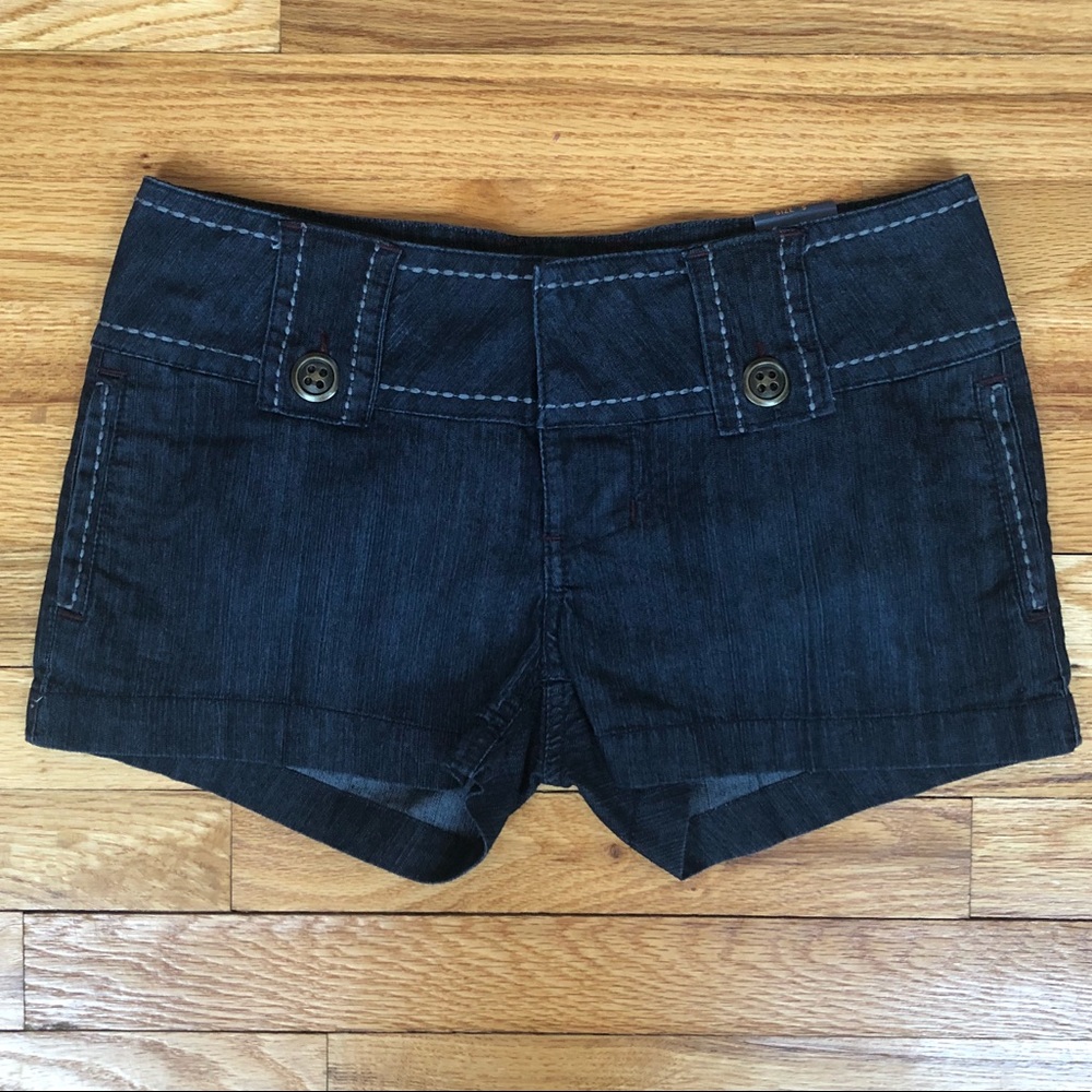 Noble jean shorts from Macy’s. Size 5 dark denim